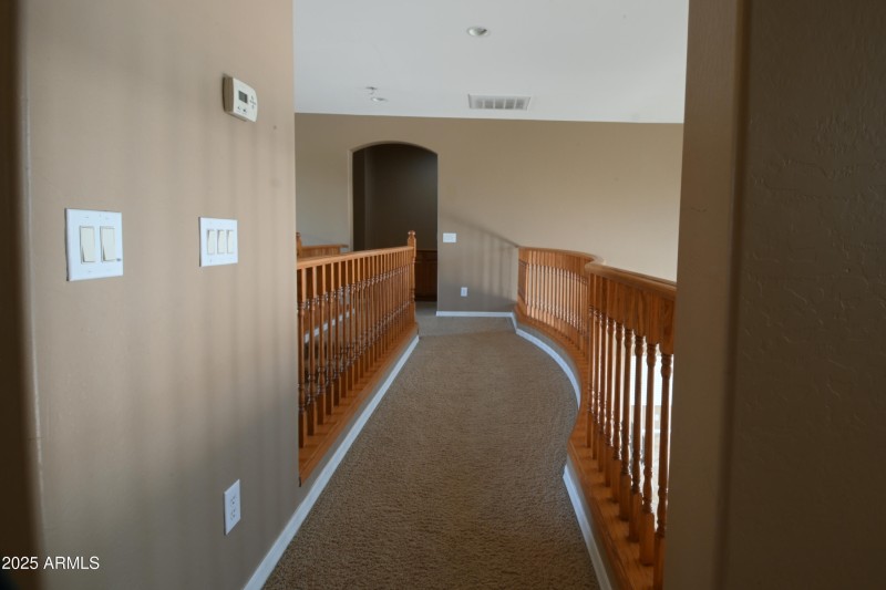 upstairs walkway