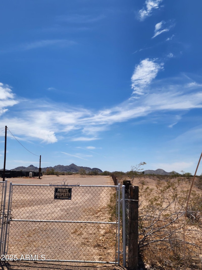 NE Corner of Property