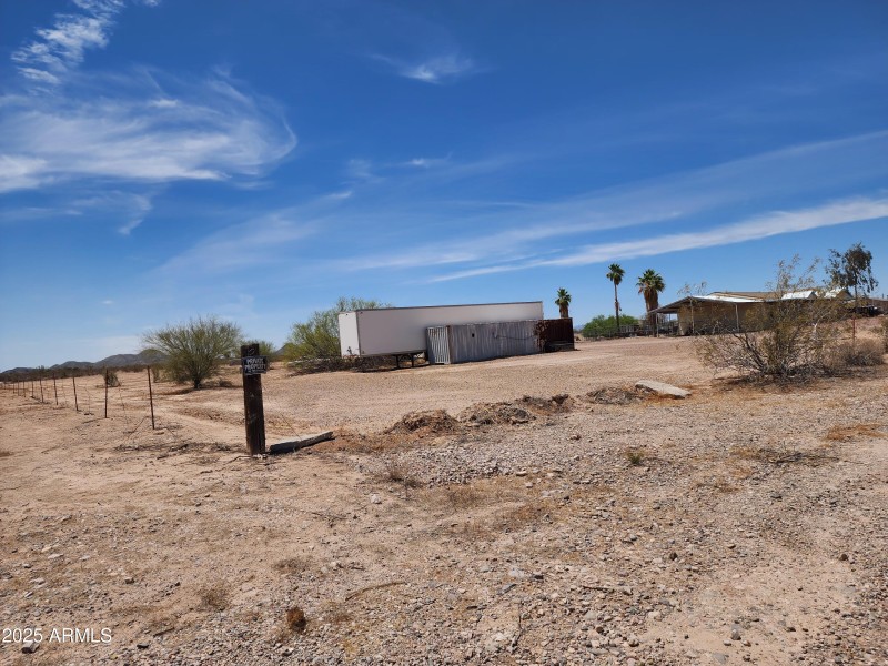 SE Corner of Property