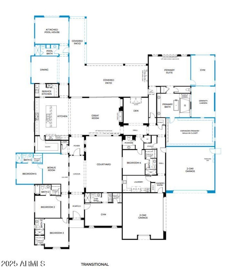 4041 E Mountain View - Floorplan
