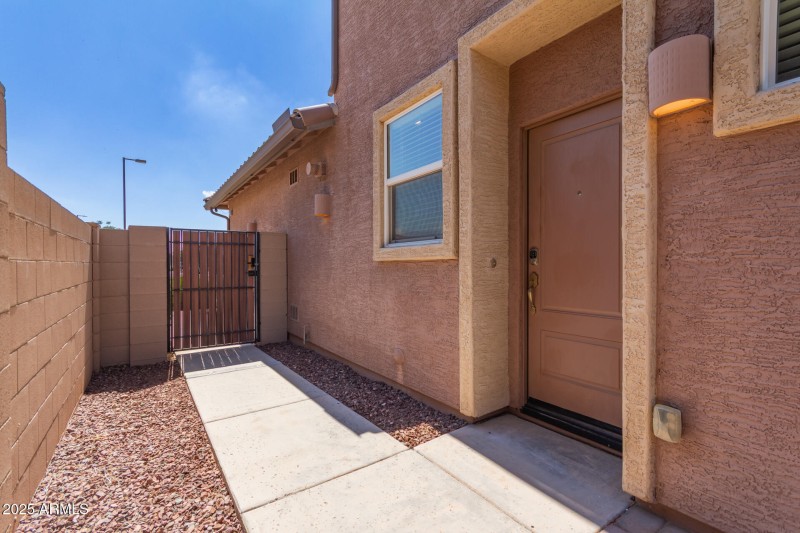 Exit from Casita/guest quarters