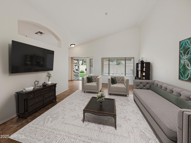 Living Area (Virtually Staged)