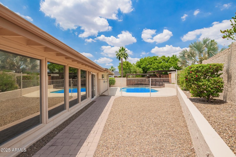 37 - Lawrence Rear yard/pool