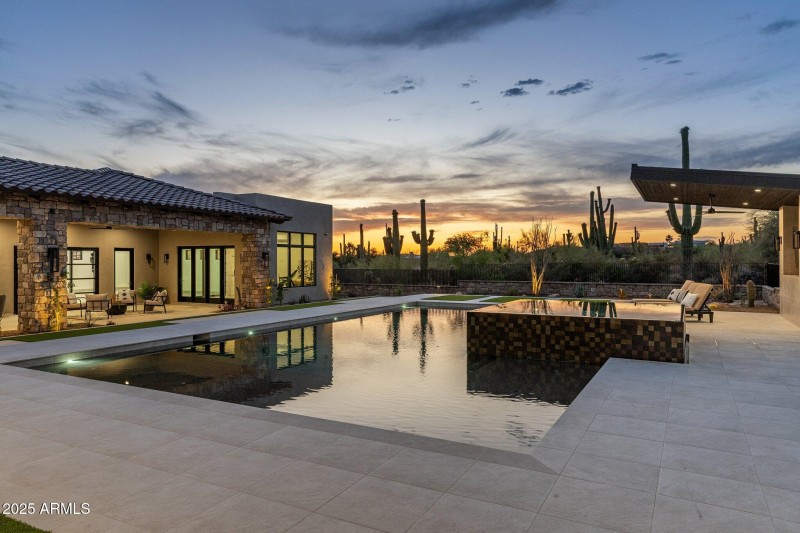 Stunning sunset views