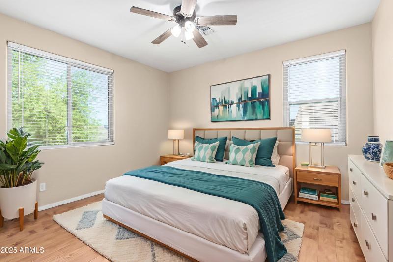 Virtually Staged Bedroom 3