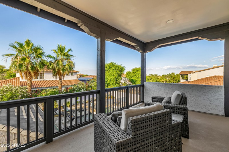 PRIMARY BEDROOM BALCONY