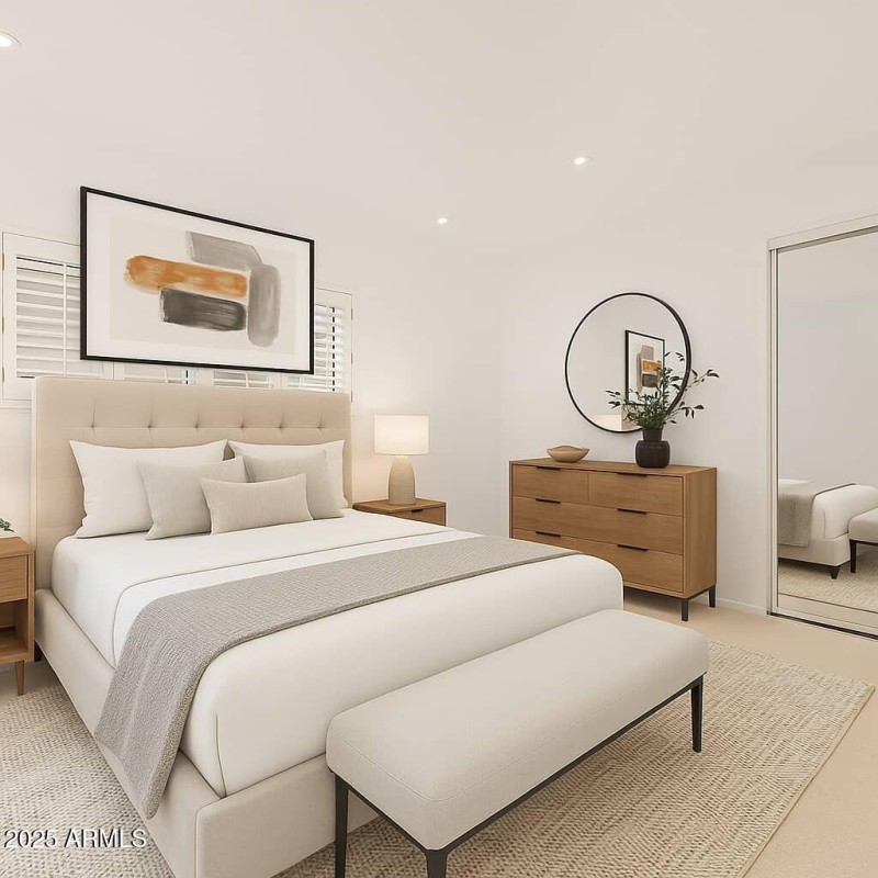 virtually staged bdrm 2