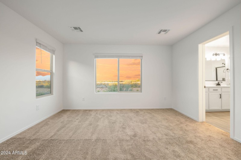 Primary Bedroom with Mountain Views