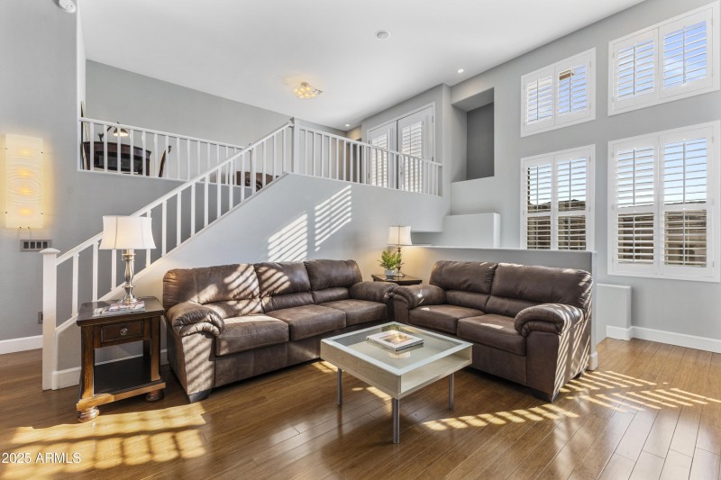 Light and Bright w Soaring Ceilings