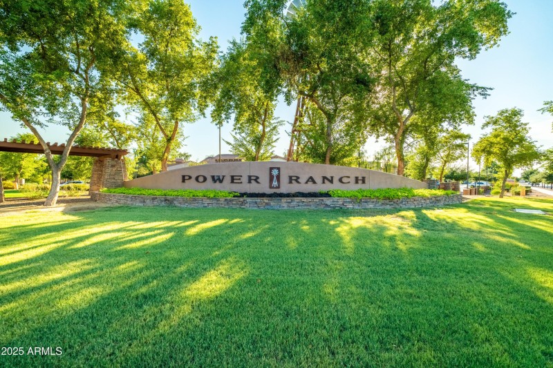 15 Power Ranch Sign