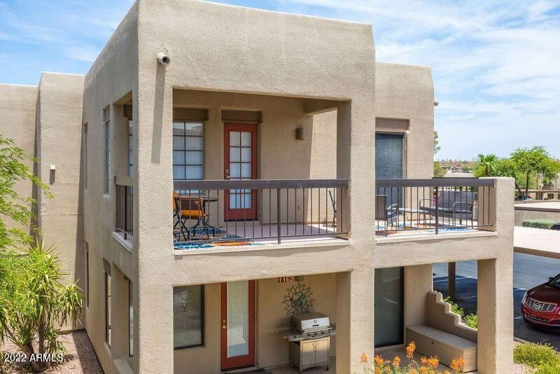 double balcony and end unit!