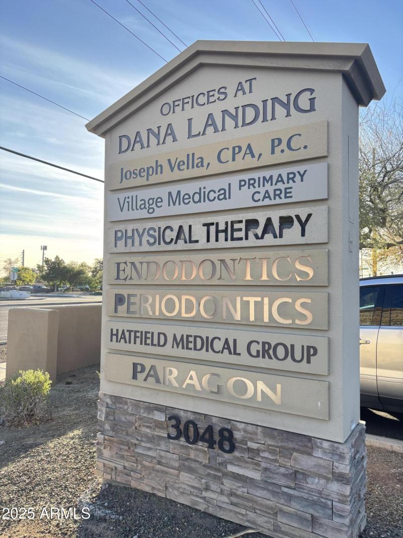 3048 E Baseline Monument Sign