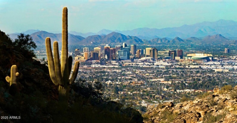 View from south mountain
