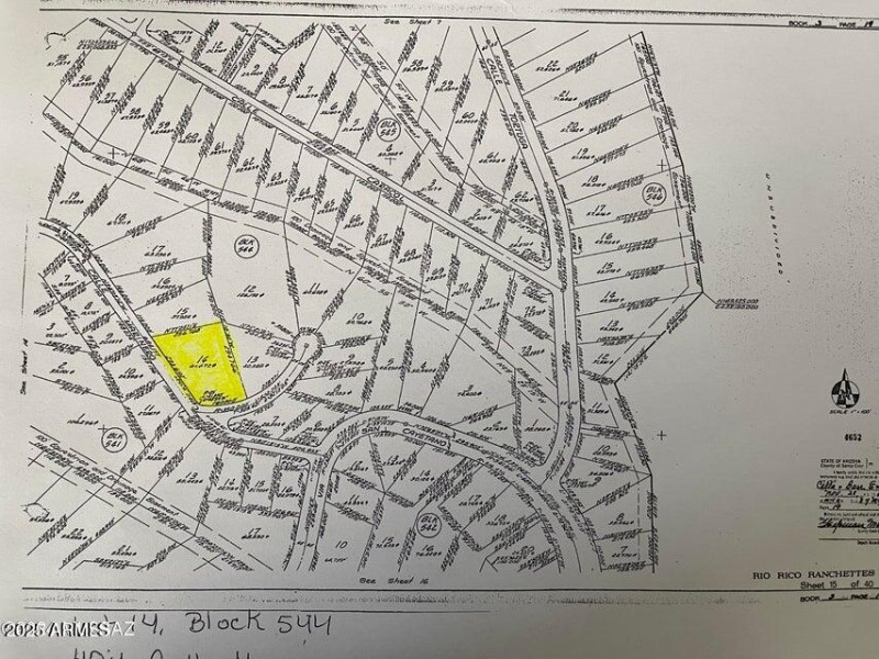 Map of property