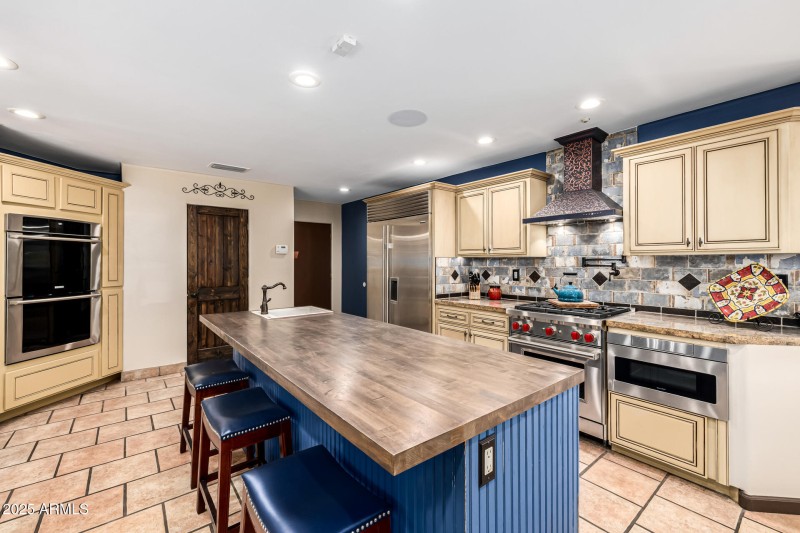 Butcher Block island