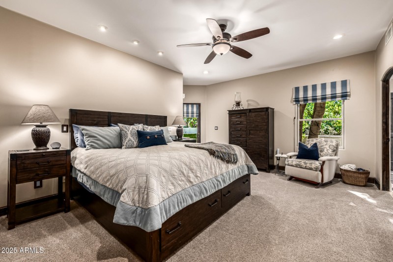 Master bedroom retreat