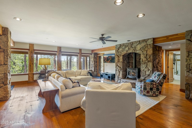 downstairs family room