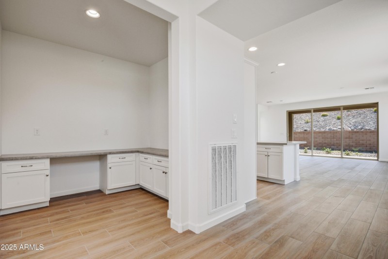 007_Office Nook to Kitchen