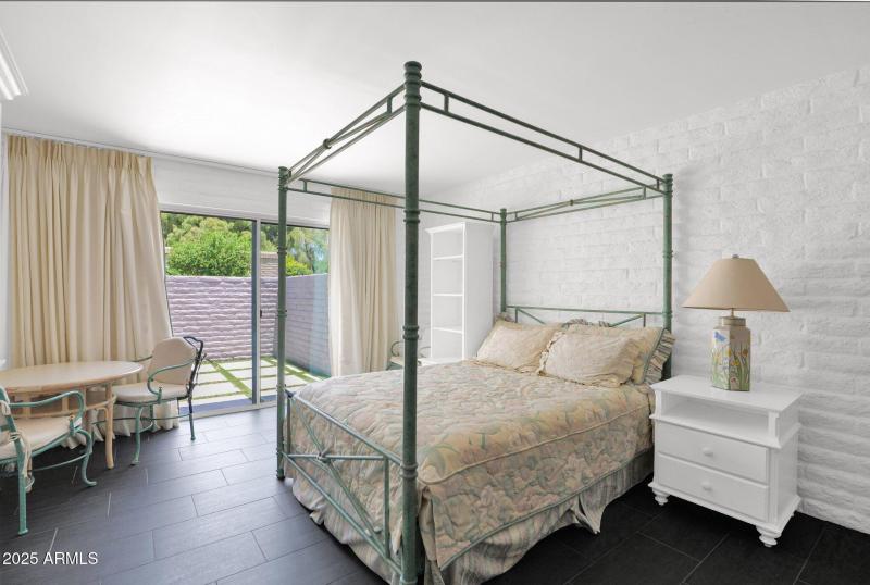 2nd Bedroom overlooks Patio