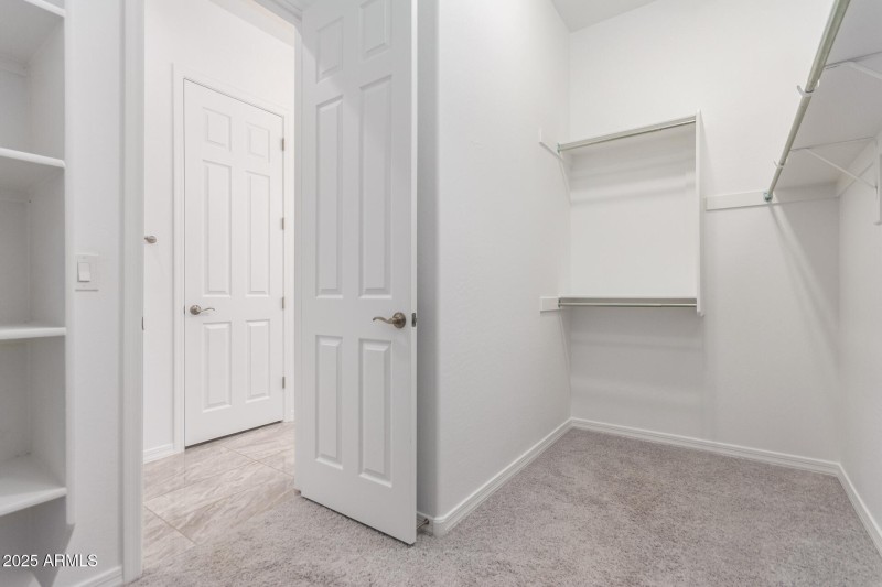 Primary bedroom closet