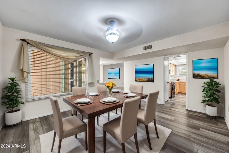 Dining or Flex Rm - staged