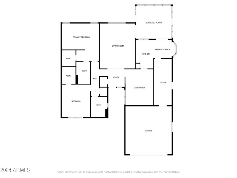 Floorplan 2D - 16842 N 103rd Dr