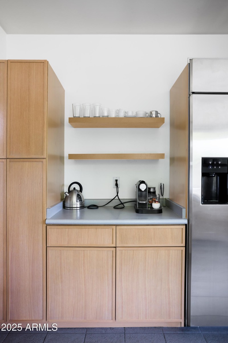 coffee nook in the kitchen