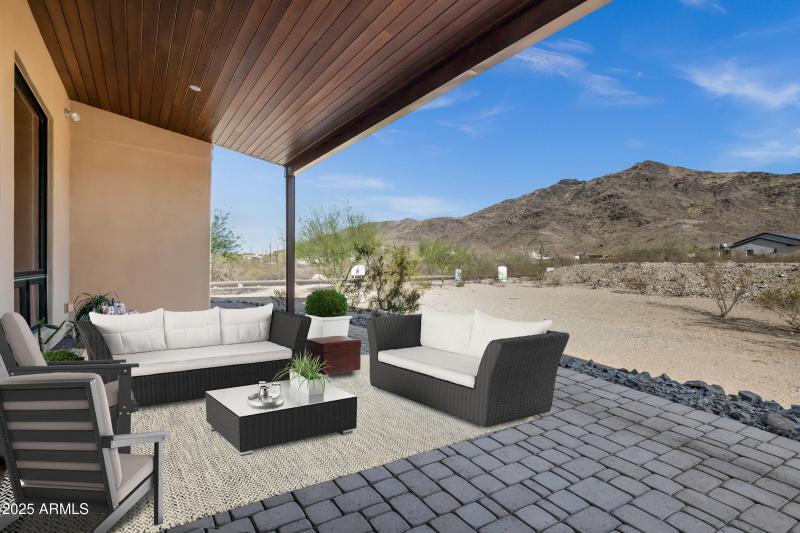 Virtually Staged Patio