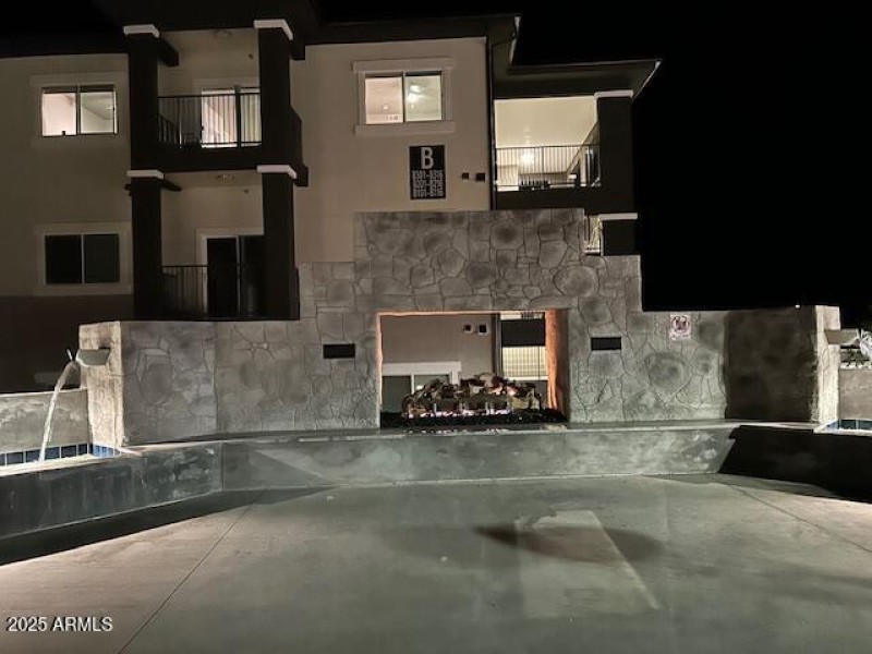 outdoor Gazebo fireplace