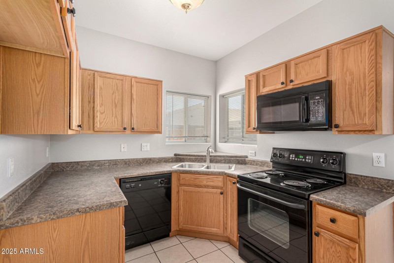 Tons of counter and cabinet space