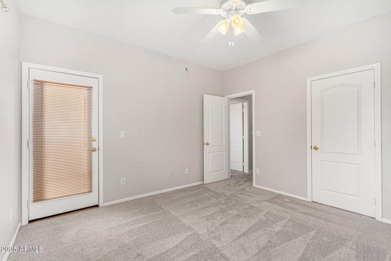 Separate balcony off primary