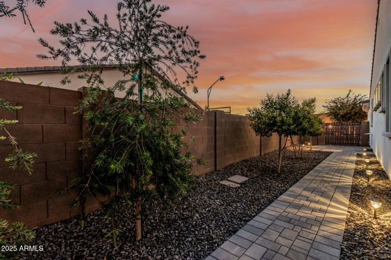 paver paths to RV gate