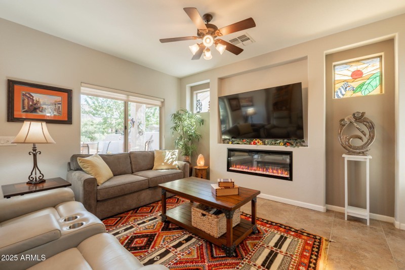 Built-in Electric Fireplace