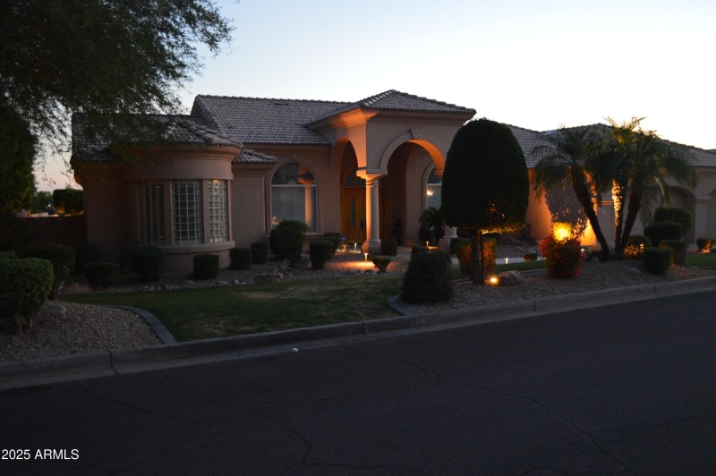 Front elevation dusk DSC_0188