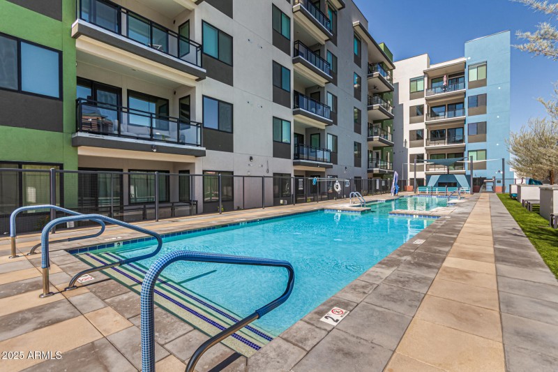 3rd Floor Pool, Steps from Private Patio
