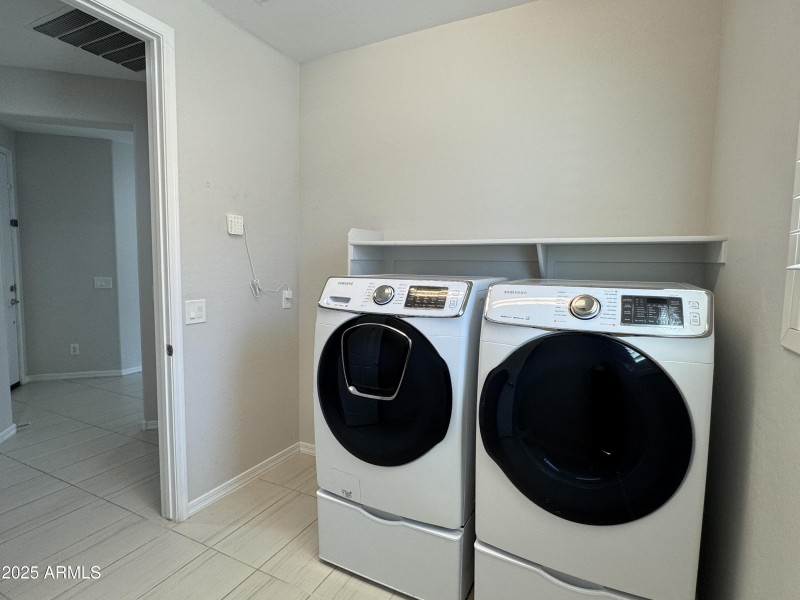 First Floor Inside laundry
