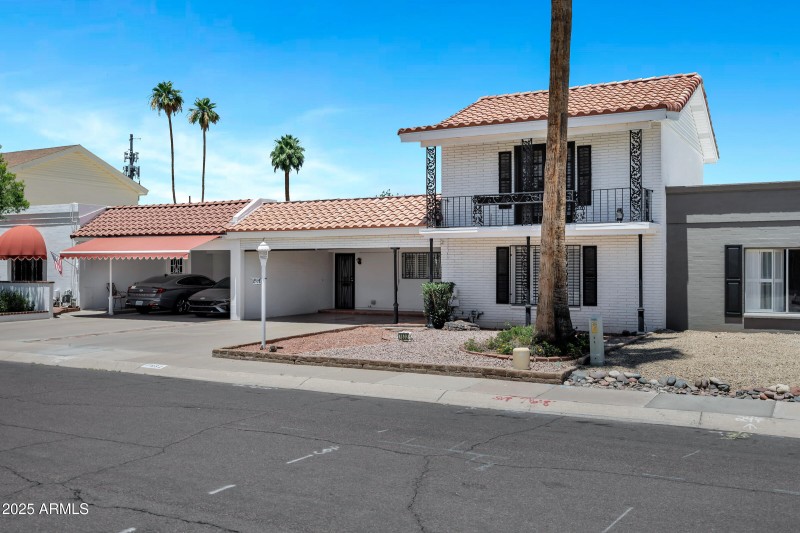 Front of Home with Terrace