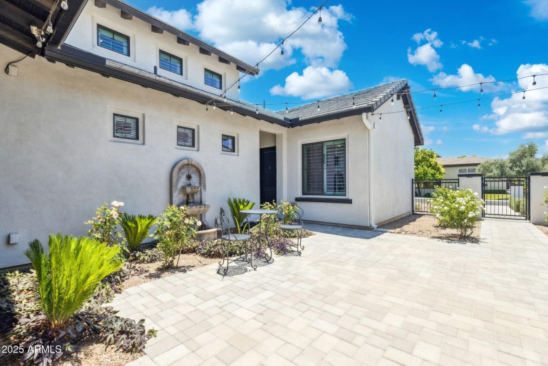 VIEW TOWARD GUEST HOUSE