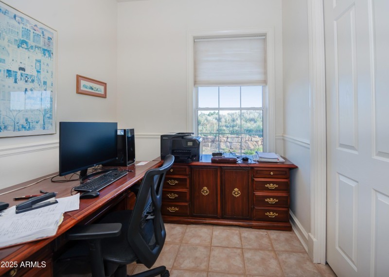 Office off Laundry Room