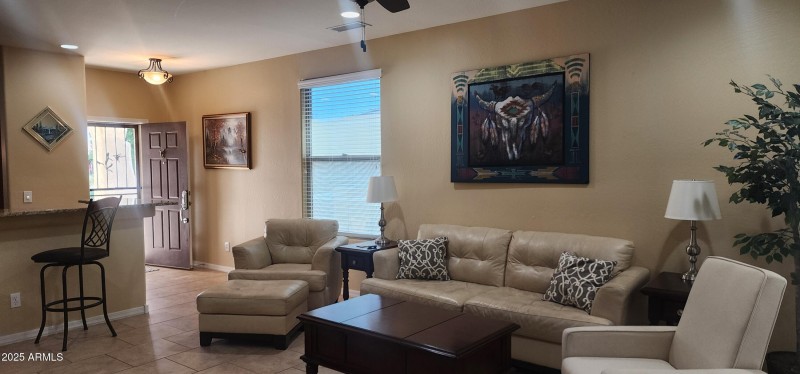 Ross living room - entry view