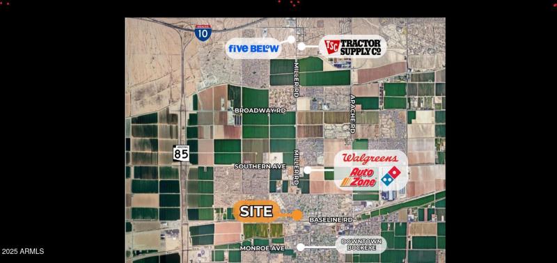 location map baseline