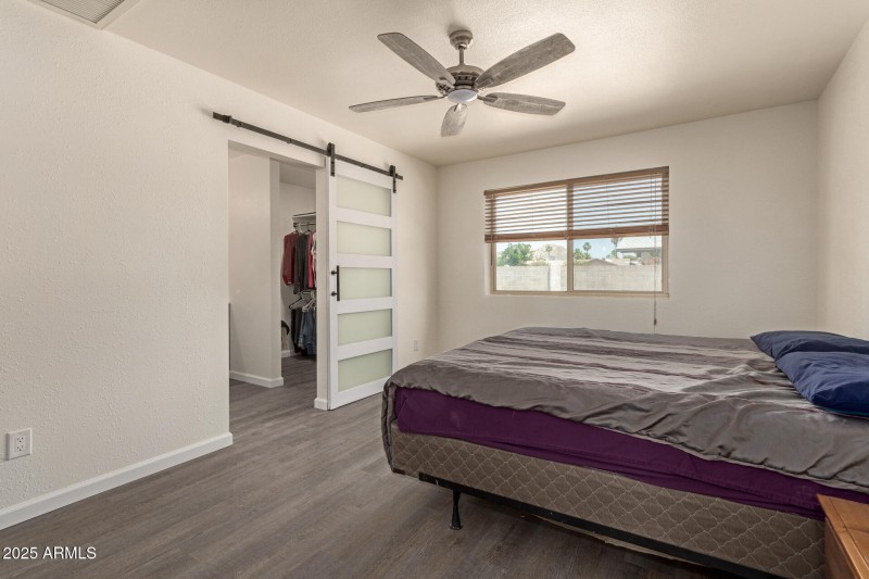 Primary Bedroom fully Updated