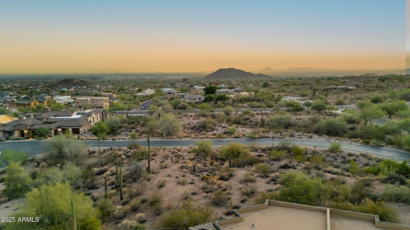 VIEW DUE WEST