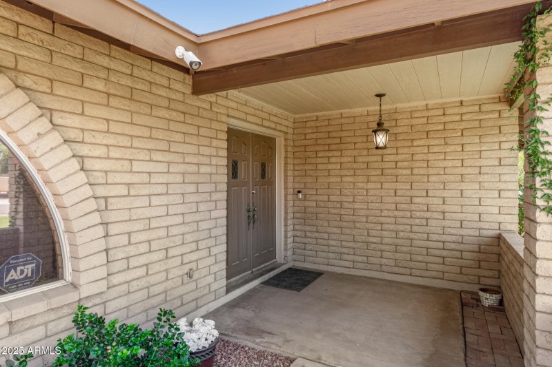 Private Front Courtyard