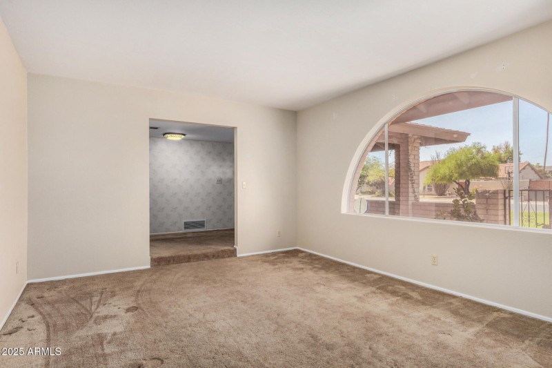 Formal Living Front Window