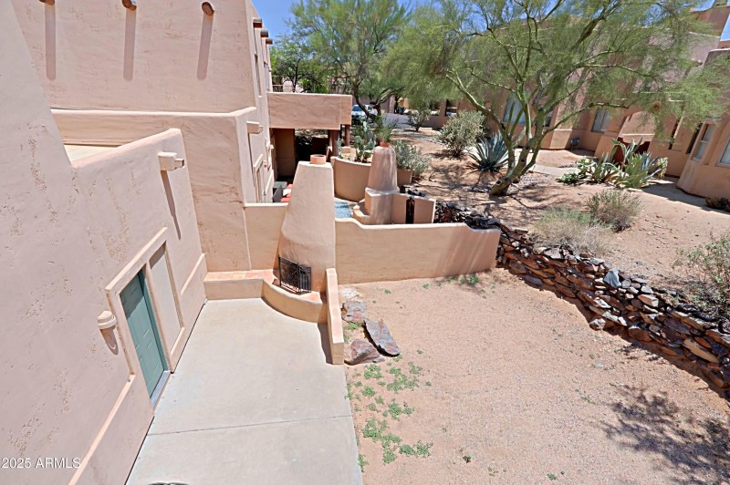 Balcony View of Backyard 1