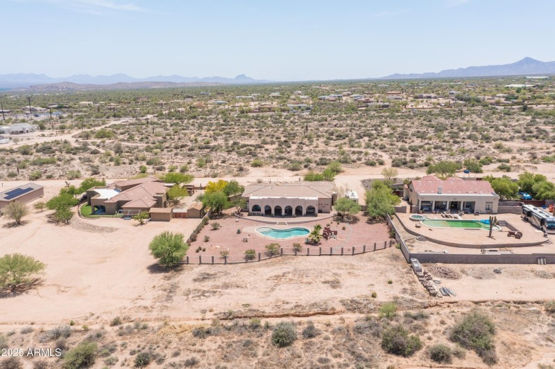 Aerial of the Backyard