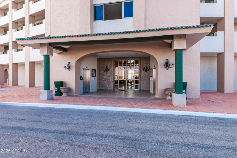 Lobby where you pick up wrist bands