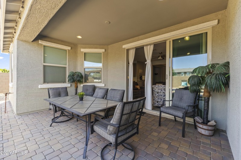 OUTSIDE COVERED PATIO