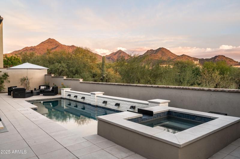 Pool/Spa and Mountain Views